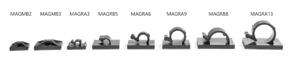 Kaikki magneettiset kaapelikiinnikkeet