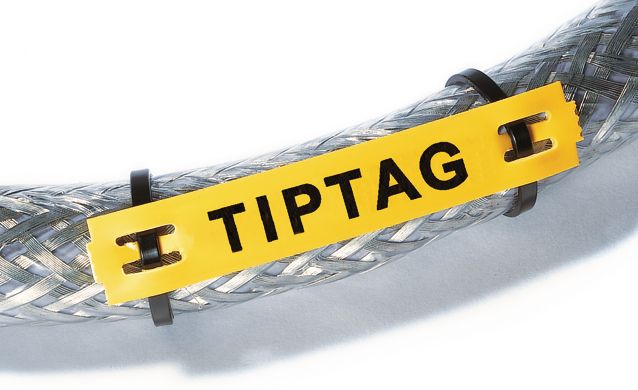 Teollisuusmerkintä suurille nipuille ja letkuille, TIPTAG
