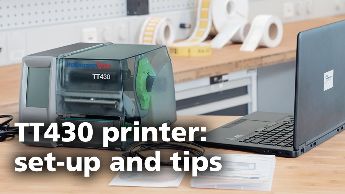 Tutorial TT430 printer